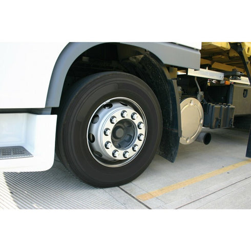 Capacele ABS prezoane camion 10buc - 32mm - Crom